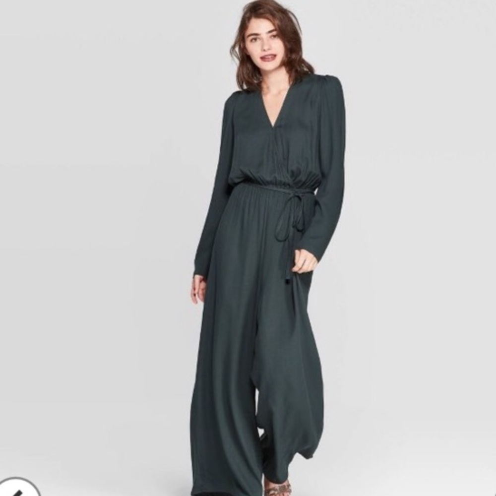 A new day large long sleeve green romper